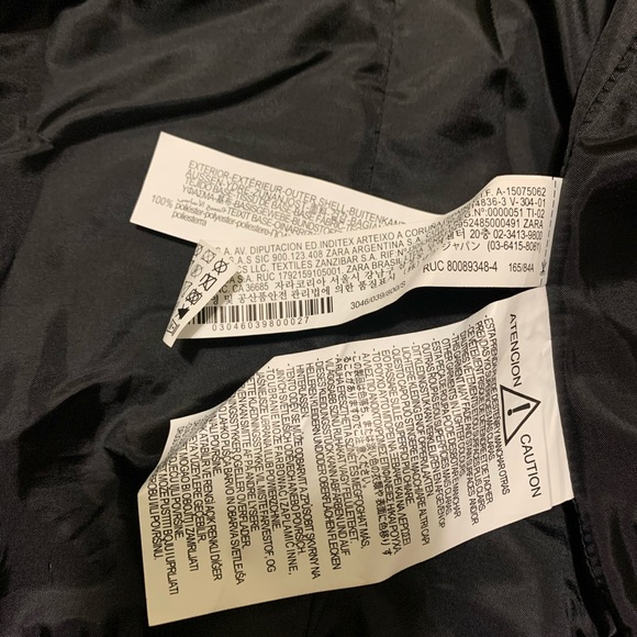 Zara faux leather jacket - Picture 4 of 4